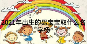 2021年出生的男寶寶取什么名字楊